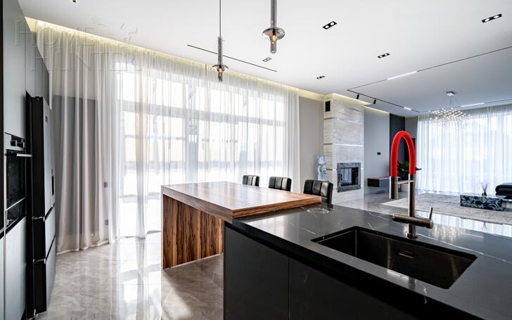 2-этажный коттедж 440 м² с отделкой