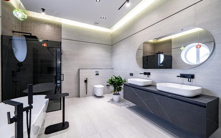 2-этажный коттедж 440 м² с отделкой