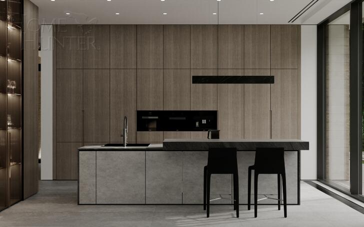 2-этажный коттедж 650 м² без отделки