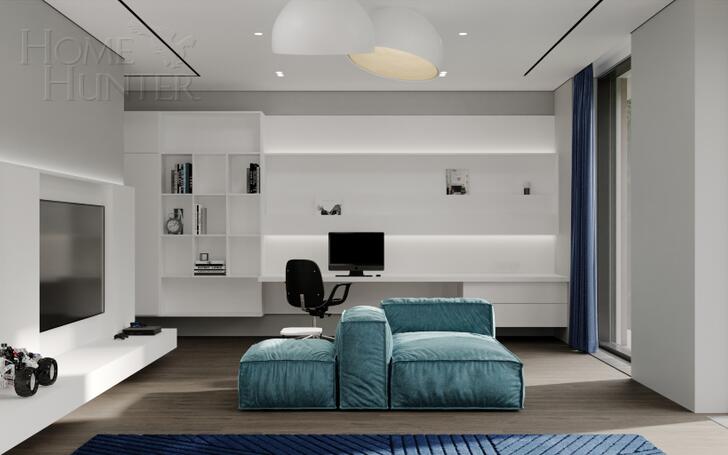 2-этажный коттедж 650 м² без отделки