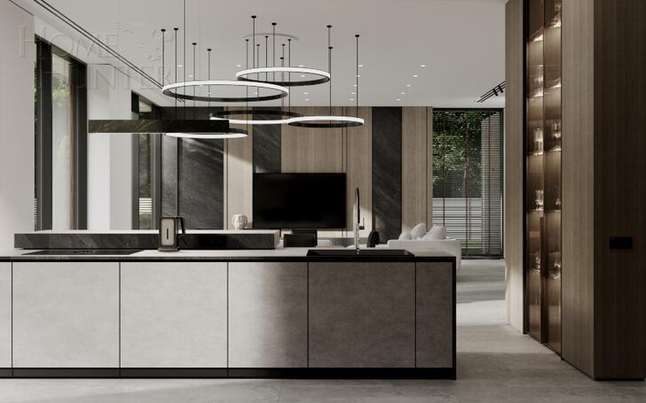 2-этажный коттедж 650 м² без отделки