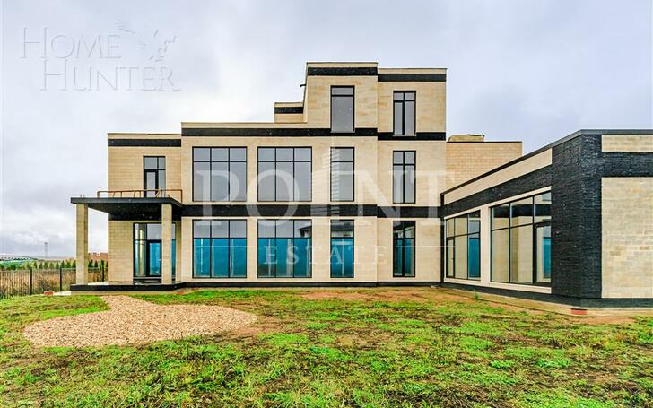 2-этажный коттедж 600 м² без отделки