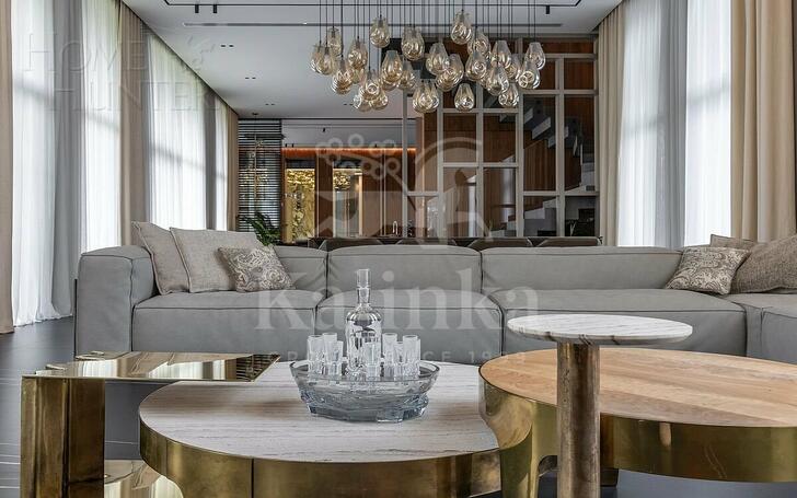 2-этажный коттедж 745 м² с отделкой