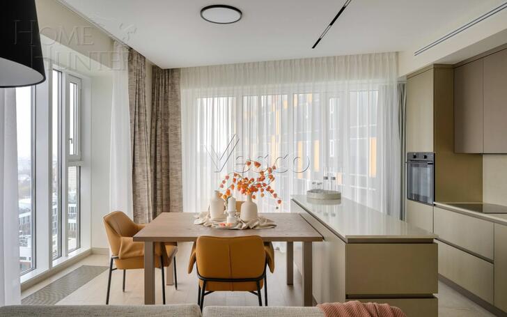 4-КОМН. КВАРТИРА С ОТДЕЛКОЙ 121 М² НА 18 ЭТАЖЕ