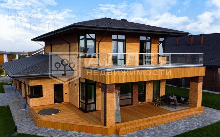 2-этажный коттедж 354.7 м² с отделкой