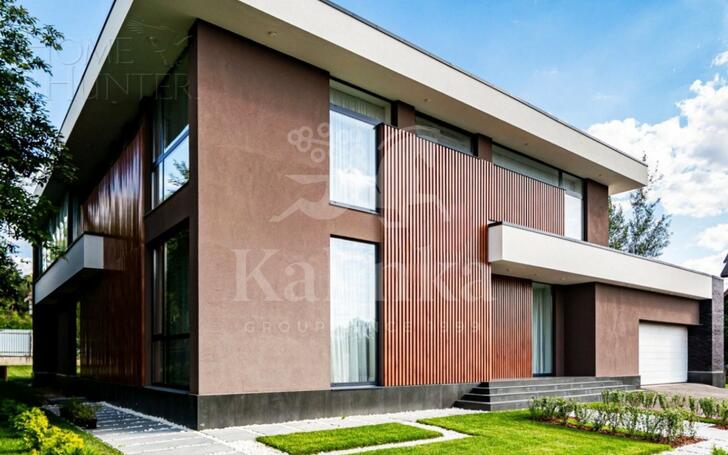 2-этажный коттедж 542 м² с отделкой