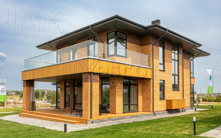 2-этажный коттедж 354.7 м² с отделкой