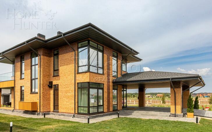 2-этажный коттедж 354.7 м² с отделкой