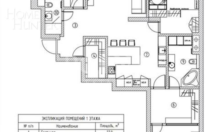 4-КОМН. КВАРТИРА С ОТДЕЛКОЙ 140.8 М² НА 5 ЭТАЖЕ