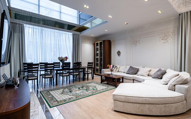 2-этажный коттедж 750 м² с отделкой