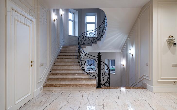 2-этажный коттедж 750 м² с отделкой