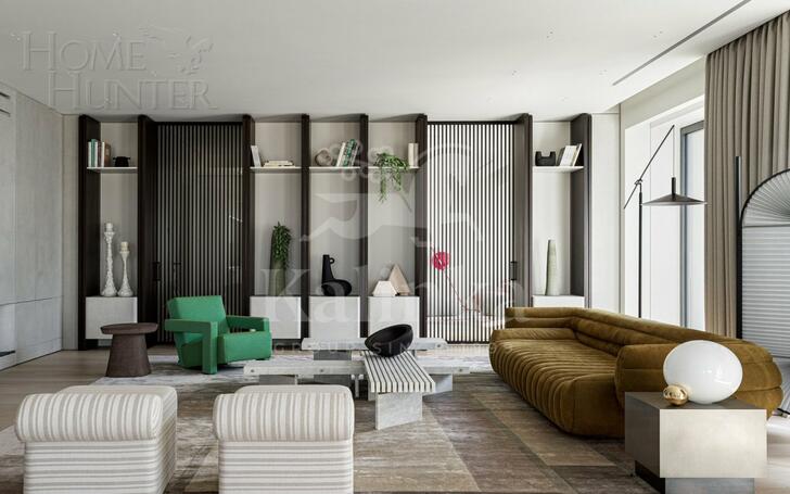 5-КОМН. КВАРТИРА С ОТДЕЛКОЙ 296 М² НА 35 ЭТАЖЕ