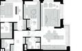 3-КОМН. АПАРТАМЕНТЫ С ОТДЕЛКОЙ 101 М² НА 16 ЭТАЖЕ
