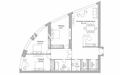 4-КОМН. КВАРТИРА БЕЗ ОТДЕЛКИ 167 М² НА 36 ЭТАЖЕ