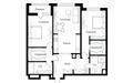 3-КОМН. КВАРТИРА БЕЗ ОТДЕЛКИ 121.3 М² НА 2 ЭТАЖЕ