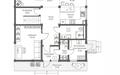 2-этажный коттедж 251.1 м² без отделки