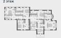 2-этажный коттедж 1 269 м² без отделки