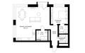2-КОМН. КВАРТИРА С ОТДЕЛКОЙ 83.9 М² НА 16 ЭТАЖЕ