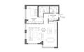 2-КОМН. АПАРТАМЕНТЫ С ОТДЕЛКОЙ 102.6 М² НА 19 ЭТАЖЕ