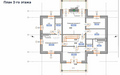2-этажный коттедж 420 м² с отделкой
