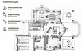 2-этажный коттедж 612 м² с отделкой