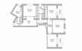 4-КОМН. КВАРТИРА С ОТДЕЛКОЙ 192.6 М² НА 5 ЭТАЖЕ