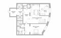 3-КОМН. КВАРТИРА С ОТДЕЛКОЙ 125 М² НА 5 ЭТАЖЕ