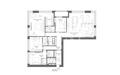 5-КОМН. КВАРТИРА С ОТДЕЛКОЙ 200 М² НА 4 ЭТАЖЕ