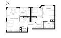4-КОМН. АПАРТАМЕНТЫ С ОТДЕЛКОЙ 111 М² НА 3 ЭТАЖЕ