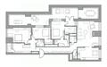 5-КОМН. ПЕНТХАУС БЕЗ ОТДЕЛКИ 149.2 М² НА 19 ЭТАЖЕ