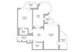 2-КОМН. КВАРТИРА БЕЗ ОТДЕЛКИ 113.4 М² НА 16 ЭТАЖЕ
