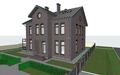 2-этажный коттедж 457 м² без отделки