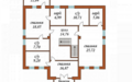 2-этажный коттедж 495 м² без отделки