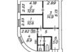 3-КОМН. КВАРТИРА С ОТДЕЛКОЙ 57.7 М² НА 6 ЭТАЖЕ