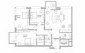 4-КОМН. КВАРТИРА БЕЗ ОТДЕЛКИ 116.6 М² НА 3 ЭТАЖЕ