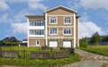 3-этажный таунхаус 345 м² без отделки