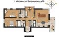 3-КОМН. КВАРТИРА С ОТДЕЛКОЙ 112.5 М² НА 15 ЭТАЖЕ