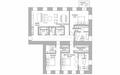 4-КОМН. КВАРТИРА БЕЗ ОТДЕЛКИ 210 М² НА 2 ЭТАЖЕ