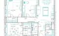4-КОМН. КВАРТИРА С ОТДЕЛКОЙ 97.5 М² НА 17 ЭТАЖЕ