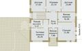 2-этажный коттедж 793.82 м² без отделки