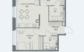 2-КОМН. КВАРТИРА БЕЗ ОТДЕЛКИ 75 М² НА 10 ЭТАЖЕ