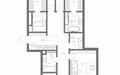 3-КОМН. КВАРТИРА С ОТДЕЛКОЙ 160 М² НА 2 ЭТАЖЕ