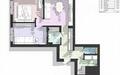 3-КОМН. КВАРТИРА С ОТДЕЛКОЙ 65.5 М² НА 15 ЭТАЖЕ