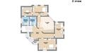 3-этажный коттедж 700 м² без отделки