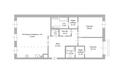 3-КОМН. КВАРТИРА БЕЗ ОТДЕЛКИ 134.9 М² НА 2 ЭТАЖЕ