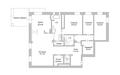 5-КОМН. КВАРТИРА С ОТДЕЛКОЙ 187.8 М² НА 4 ЭТАЖЕ