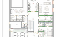 2-этажный коттедж 830 м² без отделки