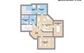 3-этажный коттедж 700 м² без отделки