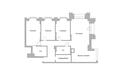 4-КОМН. КВАРТИРА С ОТДЕЛКОЙ 177.1 М² НА 32 ЭТАЖЕ