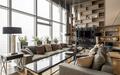 2-УРОВНЕВЫЕ АПАРТАМЕНТЫ С ОТДЕЛКОЙ 154 М² НА 68 ЭТАЖЕ